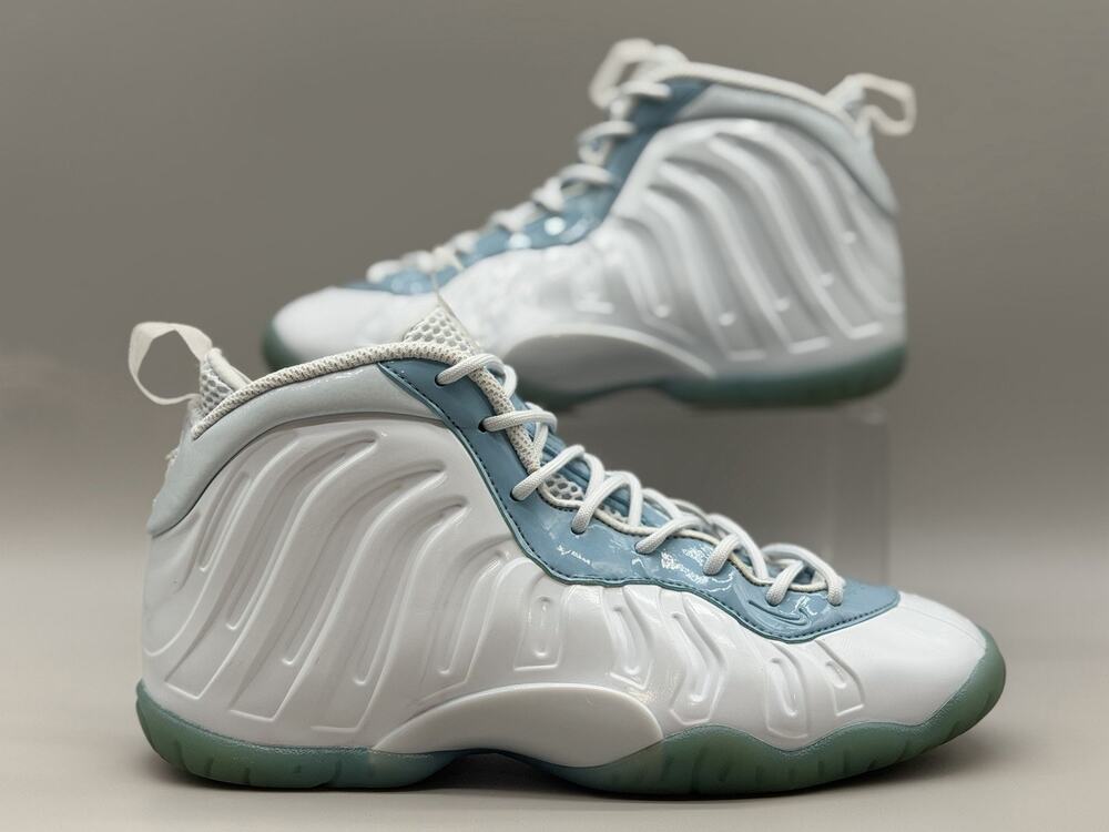 Nike Little Posite One GS Aura Blue/White Youth Size 6Y/Women’s 7.5 DM1090-400